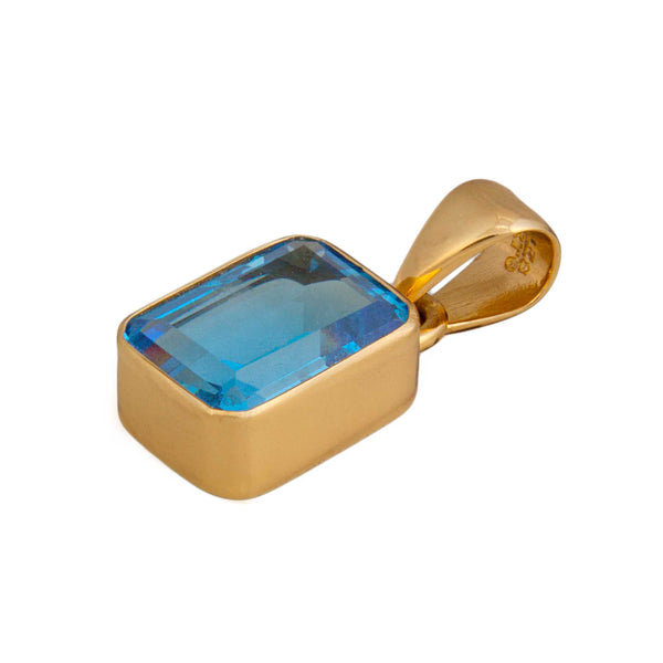 Charles Albert Alchemia Blue Topaz Pendant Alchemia Pendants