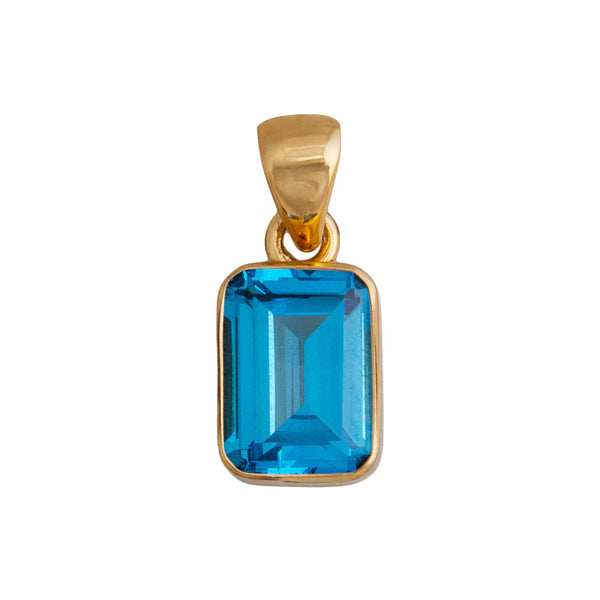 charles albert Alchemia Blue Topaz Pendant Alchemia Pendants