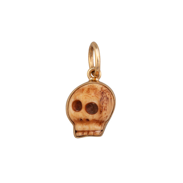 charles albert Alchemia Bone Skull Charm Pendant Alchemia Pendants
