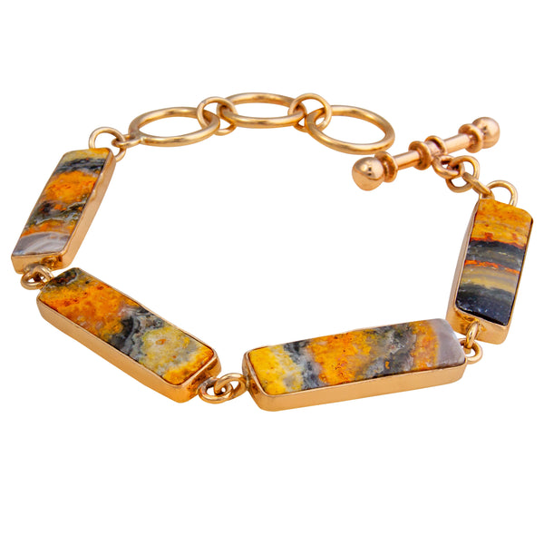 Charles Albert Alchemia Bumblebee Jasper Bracelet Alchemia Bracelets + Cuffs