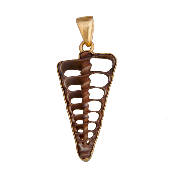 charles albert Alchemia Cerithium Telescopium Shell Pendant Alchemia Pendants