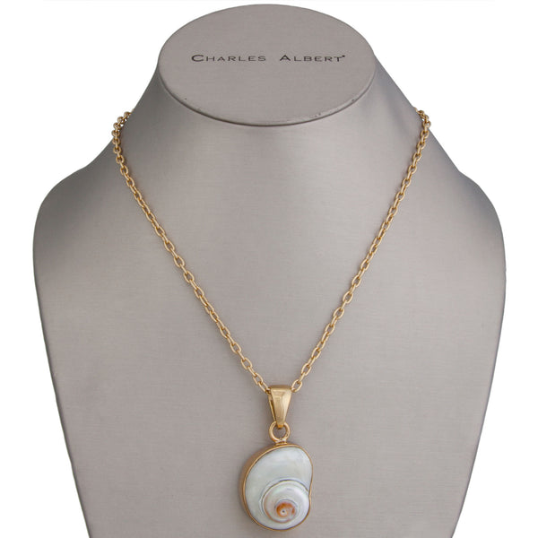Charles Albert Alchemia Cinnerus Shell Pendant Alchemia Pendants