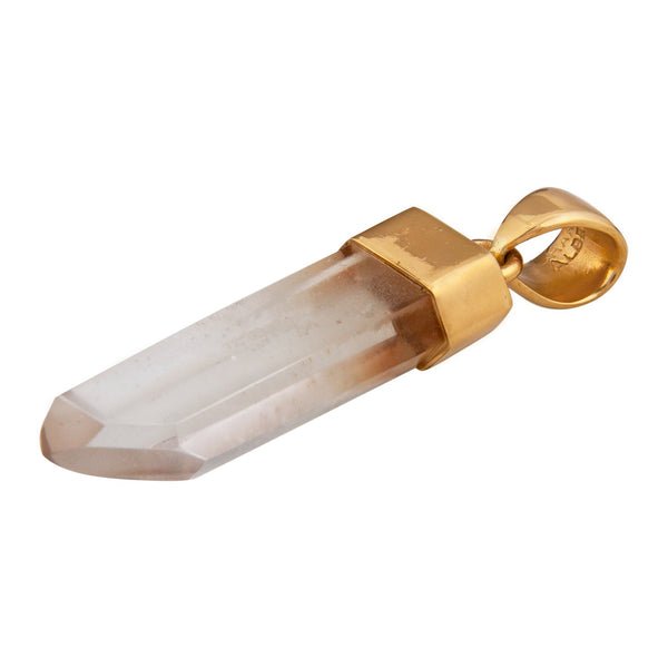Charles Albert Alchemia Clear Quartz Point Pendant Alchemia Pendants