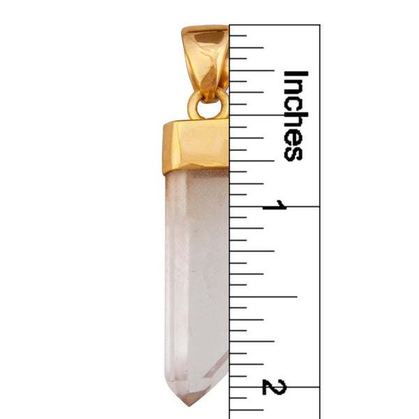 Charles Albert Alchemia Clear Quartz Point Pendant Alchemia Pendants