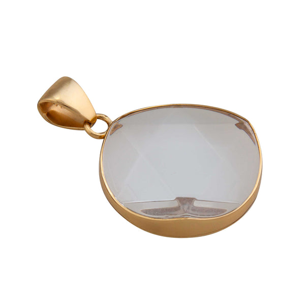 Charles Albert Alchemia Clear Quartz Star Cut Pendant Alchemia Pendants