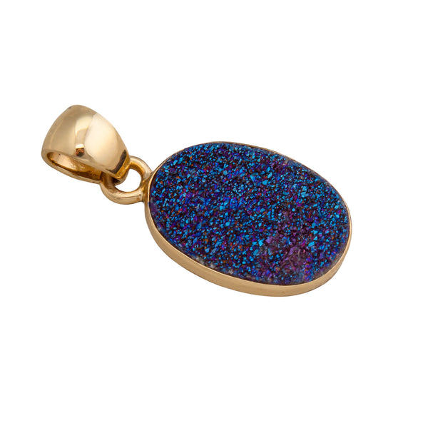 Charles Albert Alchemia Cobalt Druzy Pendant Alchemia Pendants