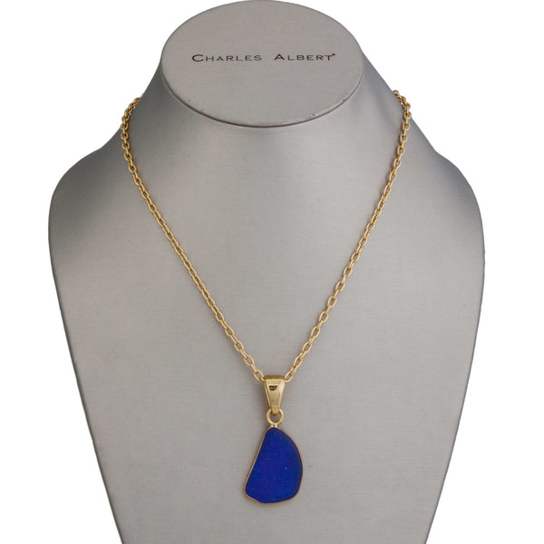 Charles Albert Alchemia Cobalt Recycled Glass Pendant Alchemia Pendants