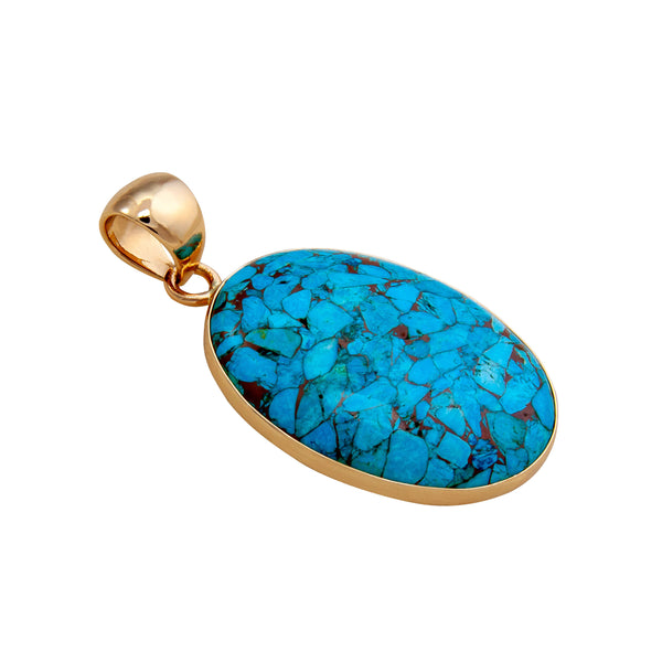 Charles Albert Alchemia Copper Infused Turquoise Pendant Alchemia Pendants