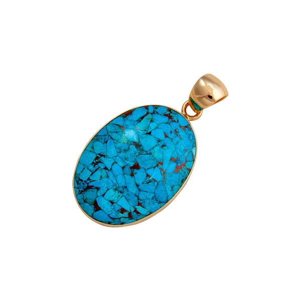 Charles Albert Alchemia Copper Infused Turquoise Pendant Alchemia Pendants