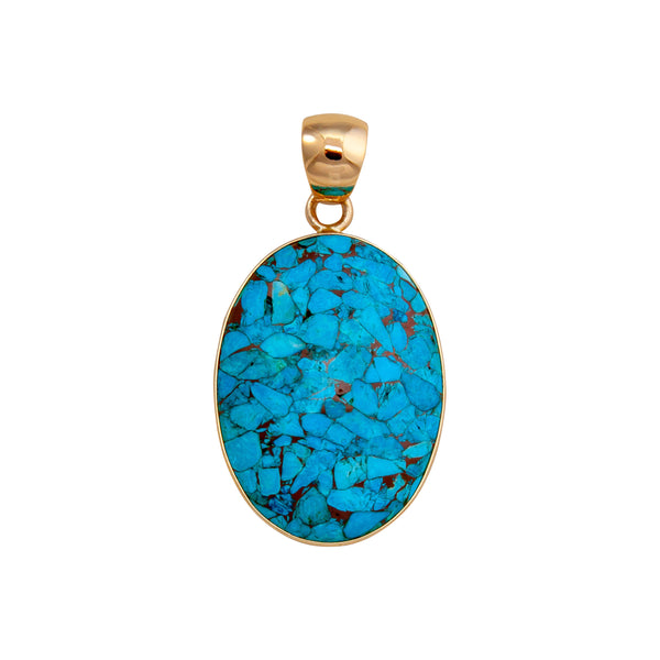 charles albert Alchemia Copper Infused Turquoise Pendant Alchemia Pendants