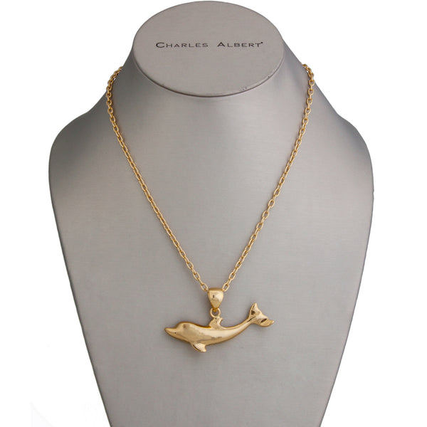 Charles Albert Alchemia Dolphin Pendant Alchemia Pendants