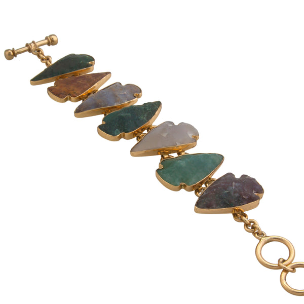 Charles Albert Alchemia Fancy Jasper Arrowhead Bracelet Alchemia Bracelets + Cuffs