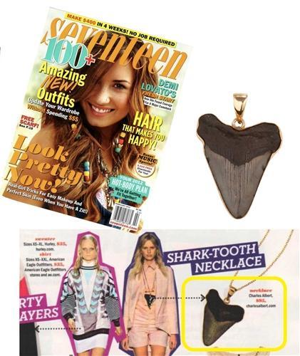 Charles Albert Alchemia Fossil Shark Tooth Pendant Alchemia Pendants