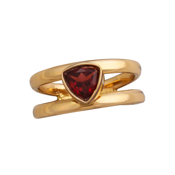 charles albert Alchemia Garnet Adjustable Cuff Ring Alchemia Rings