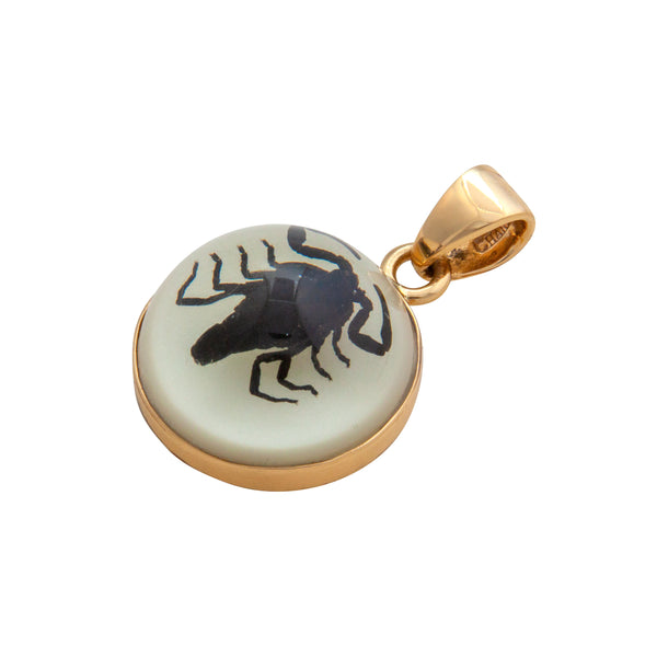 Charles Albert Alchemia Glow In The Dark Scorpion Pendant Alchemia Pendants