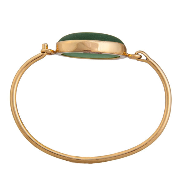 Charles Albert Alchemia Green Recycled Glass Bangle 45% Off - Discontinued Items