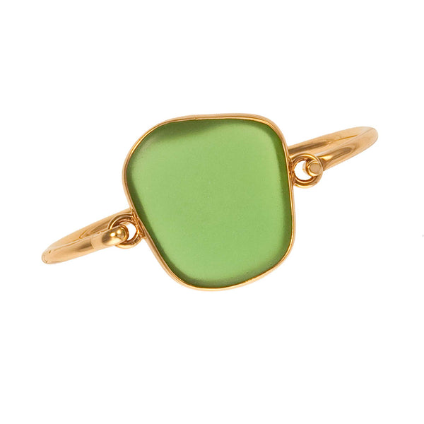 charles albert Alchemia Green Recycled Glass Bangle 45% Off - Discontinued Items