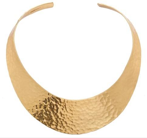 Charles Albert Alchemia Hammered Wide Collar 45% Off - Discontinued Items