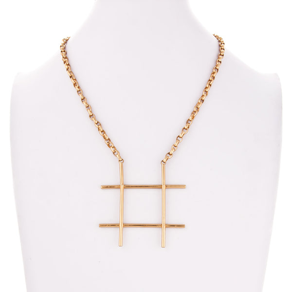 Charles Albert Alchemia # 'Hash Tag' Necklace 45% Off - Discontinued Items