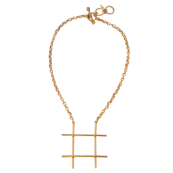 charles albert Alchemia # 'Hash Tag' Necklace 45% Off - Discontinued Items