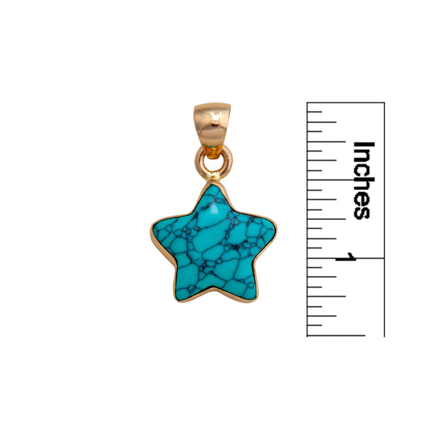 Charles Albert Alchemia Howlite Star Pendant Alchemia Pendants