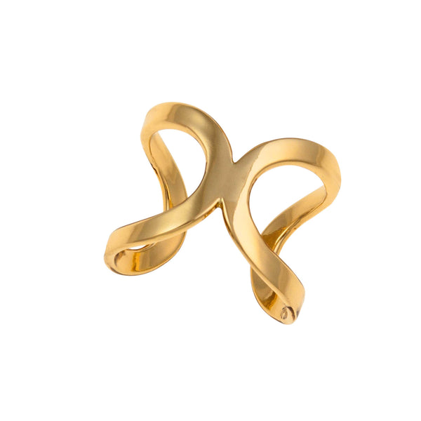 Charles Albert Alchemia Infinity Mid-Finger Adjustable Cuff Ring Alchemia Rings