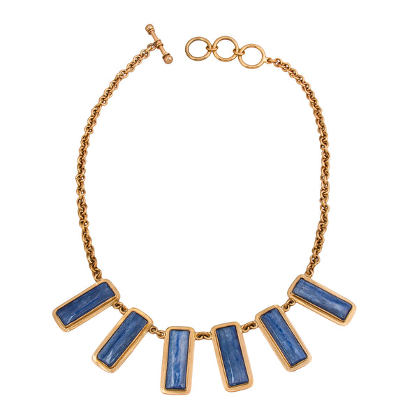 Charles Albert Alchemia Kyanite Necklace With Edge Detail 30% Off - Discontinued Items