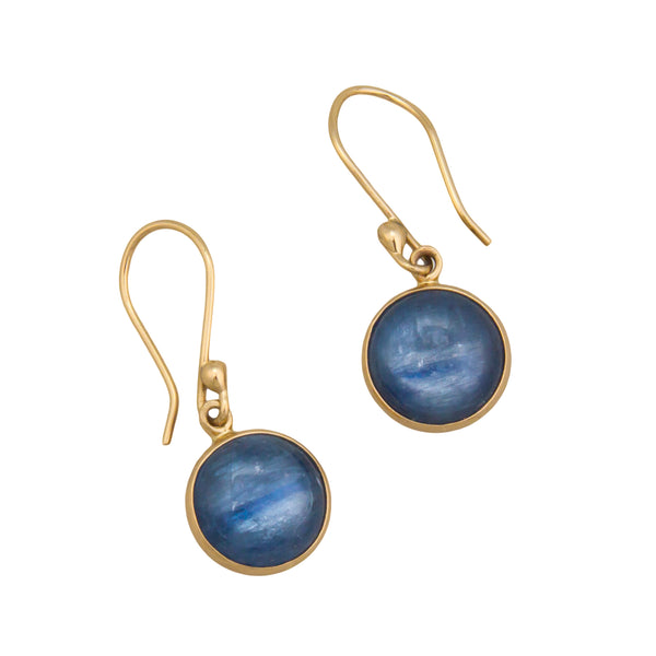 Charles Albert Alchemia Kyanite Round Drop Earrings Alchemia Earrings