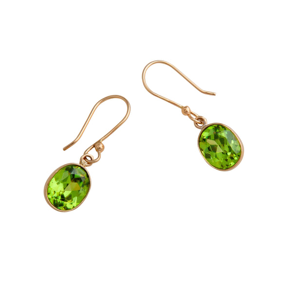 Charles Albert Alchemia Lab Created Peridot Oval Drop Earrings Alchemia Earrings
