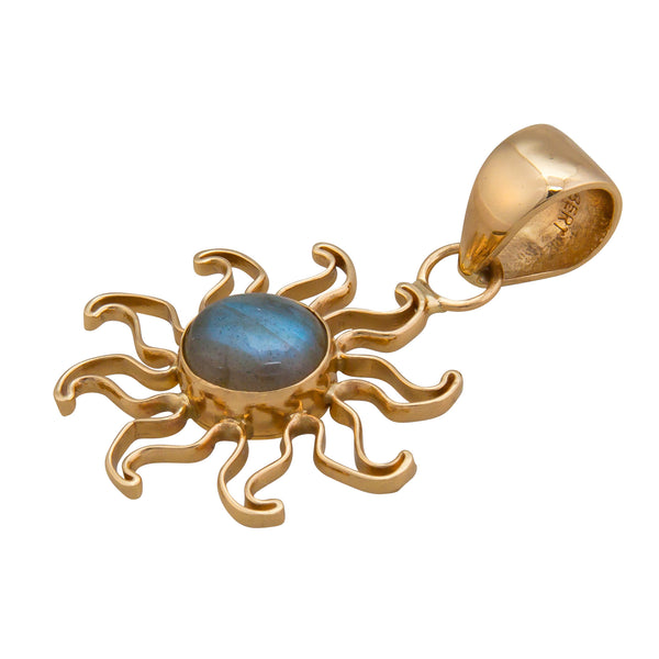 Charles Albert Alchemia Labradorite Sun Pendant Alchemia Pendants