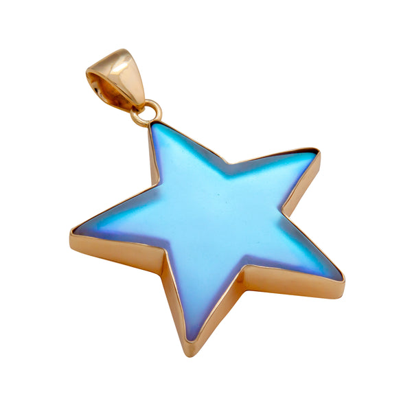 Charles Albert Alchemia Large Luminite Star Pendant Alchemia Pendants