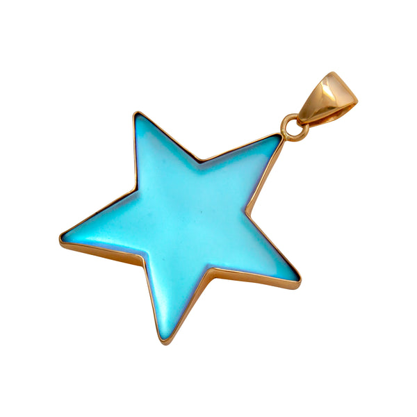 Charles Albert Alchemia Large Luminite Star Pendant Alchemia Pendants
