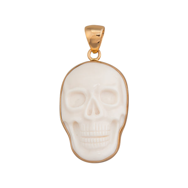 Charles Albert Alchemia Large Skull Pendant Alchemia Pendants