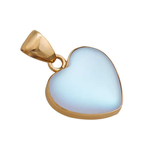 Charles Albert Alchemia Luminite Heart Pendant Alchemia Pendants