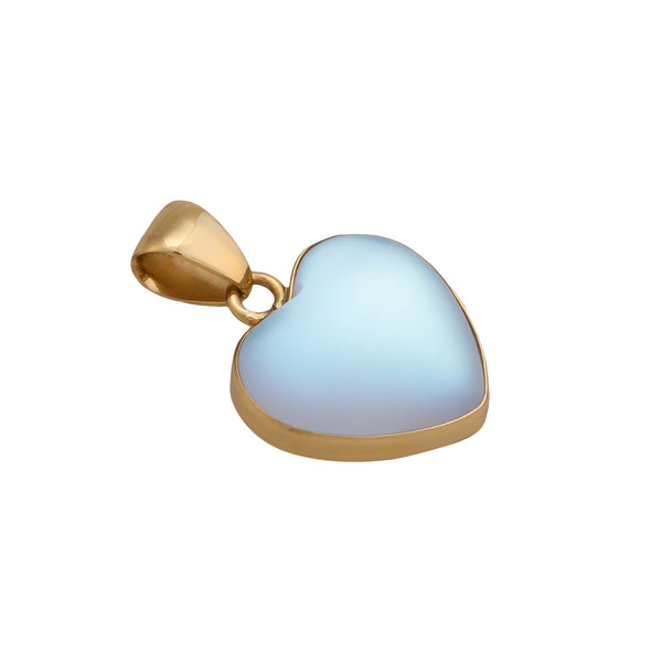 Charles Albert Alchemia Luminite Heart Pendant Alchemia Pendants