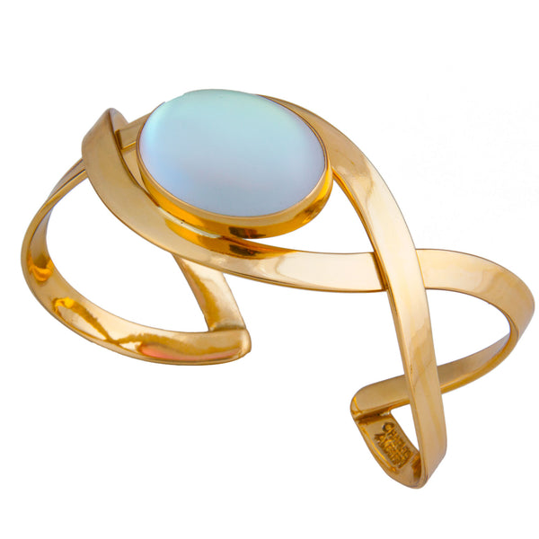 charles albert Alchemia Luminite Infinity Cuff Alchemia Bracelets + Cuffs