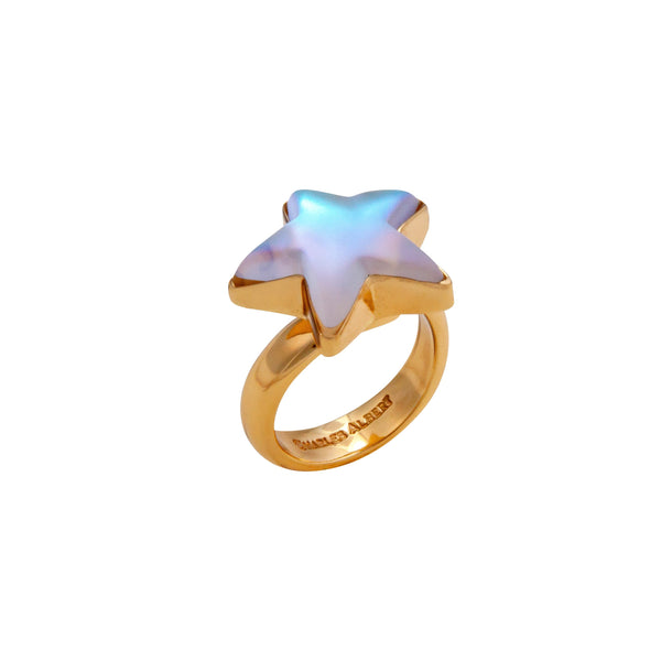 Charles Albert Alchemia Luminite Star Adjustable Ring Alchemia Rings