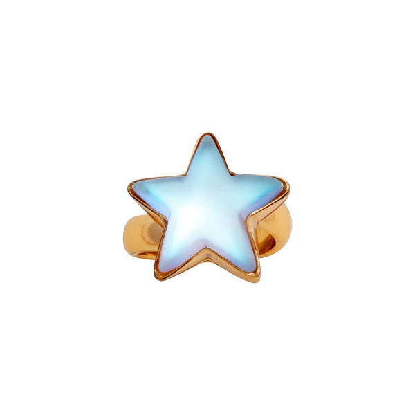 charles albert Alchemia Luminite Star Adjustable Ring Alchemia Rings
