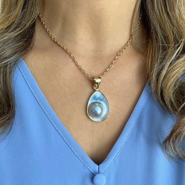 Charles Albert Alchemia Mabe Blister Pearl Petite Pendant Alchemia Pendants