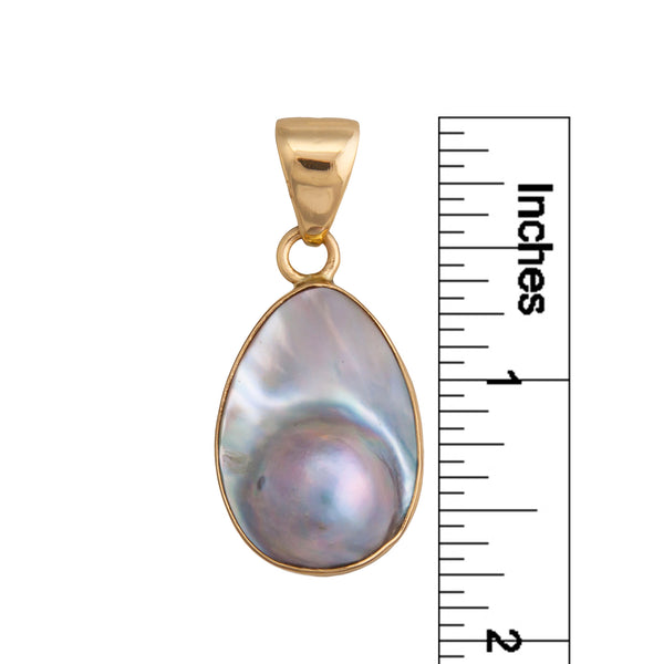 Charles Albert Alchemia Mabe Blister Pearl Petite Pendant Alchemia Pendants