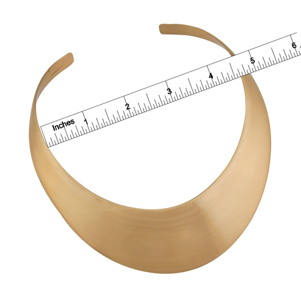 Charles Albert Alchemia Matte Wide Collar 45% Off - Discontinued Items