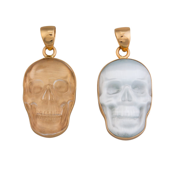 Charles Albert Alchemia Medium Skull Pendants Alchemia Pendants
