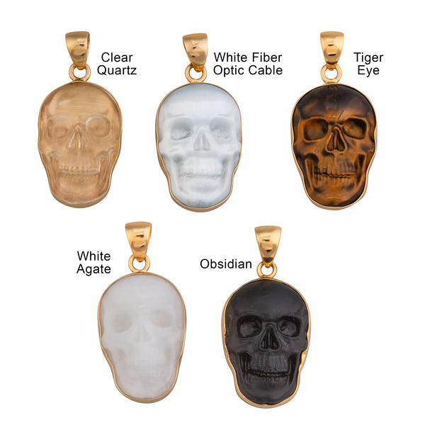 charles albert Alchemia Medium Skull Pendants Alchemia Pendants