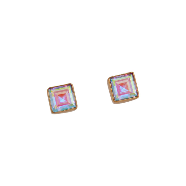 charles albert Alchemia Mercury Mist Square Post Earrings Alchemia Earrings charles albert Alchemia Mercury Mist Square Post Earrings Alchemia Earrings