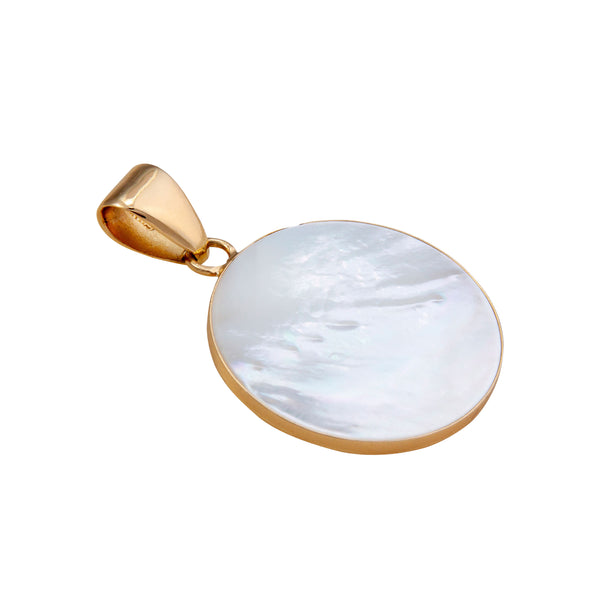 Charles Albert Alchemia Mother Of Pearl 35mm Round Pendant Alchemia Pendants