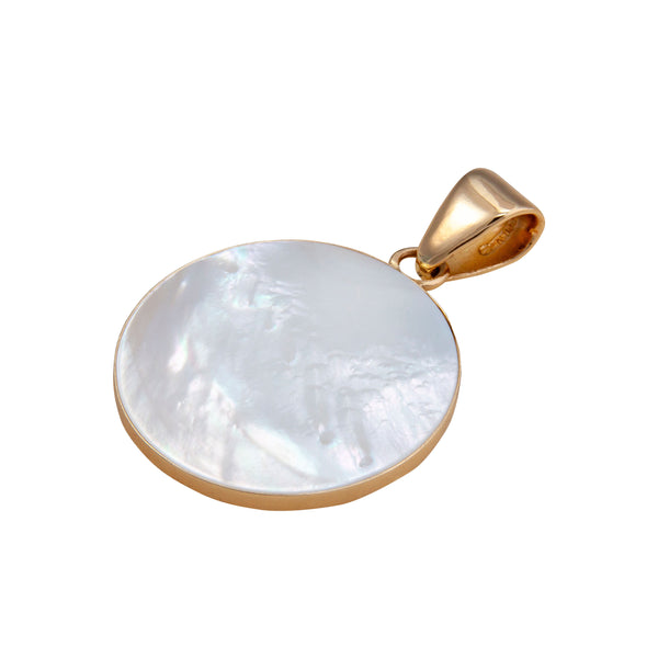 Charles Albert Alchemia Mother Of Pearl 35mm Round Pendant Alchemia Pendants