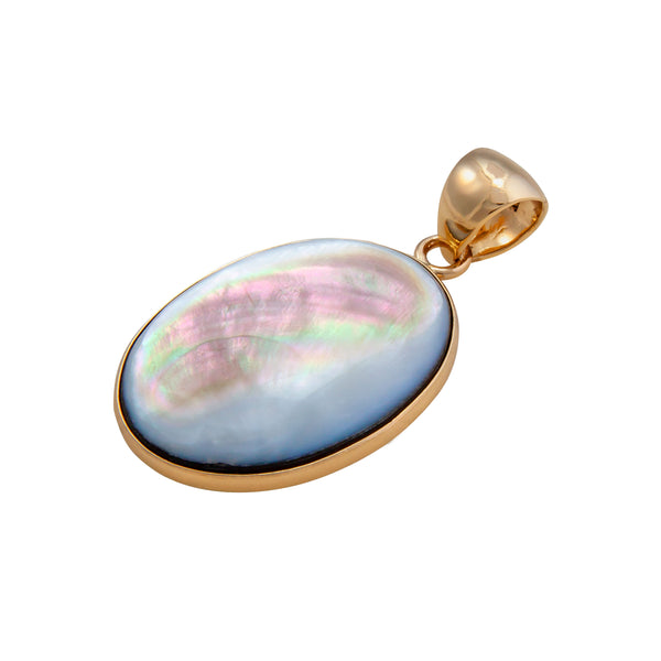 Charles Albert Alchemia Mother Of Pearl Oval Pendant Alchemia Pendants