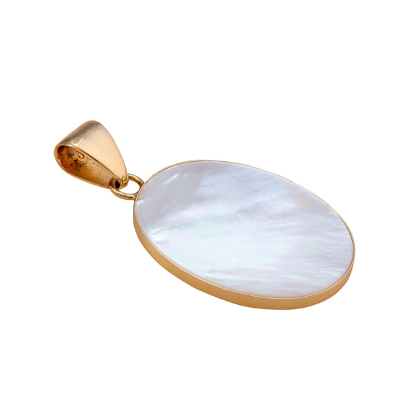 Charles Albert Alchemia Mother Of Pearl Oval Pendant Alchemia Pendants