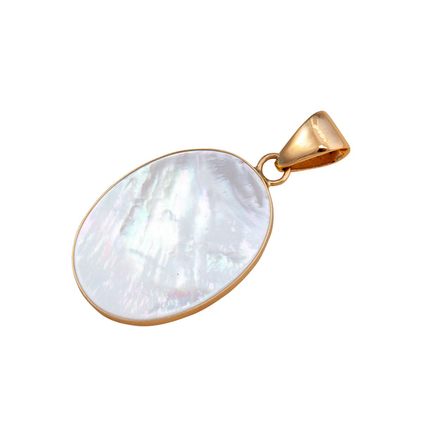 Charles Albert Alchemia Mother Of Pearl Oval Pendant Alchemia Pendants