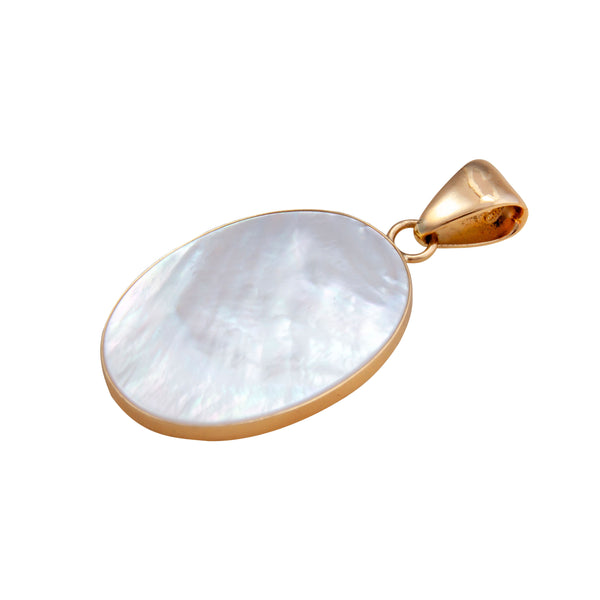 Charles Albert Alchemia Mother Of Pearl Oval Pendant Alchemia Pendants